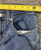 Denizen from Levi's Girl's Skinny Jeans 14 Regular Blue Stretch Adjustable Waist