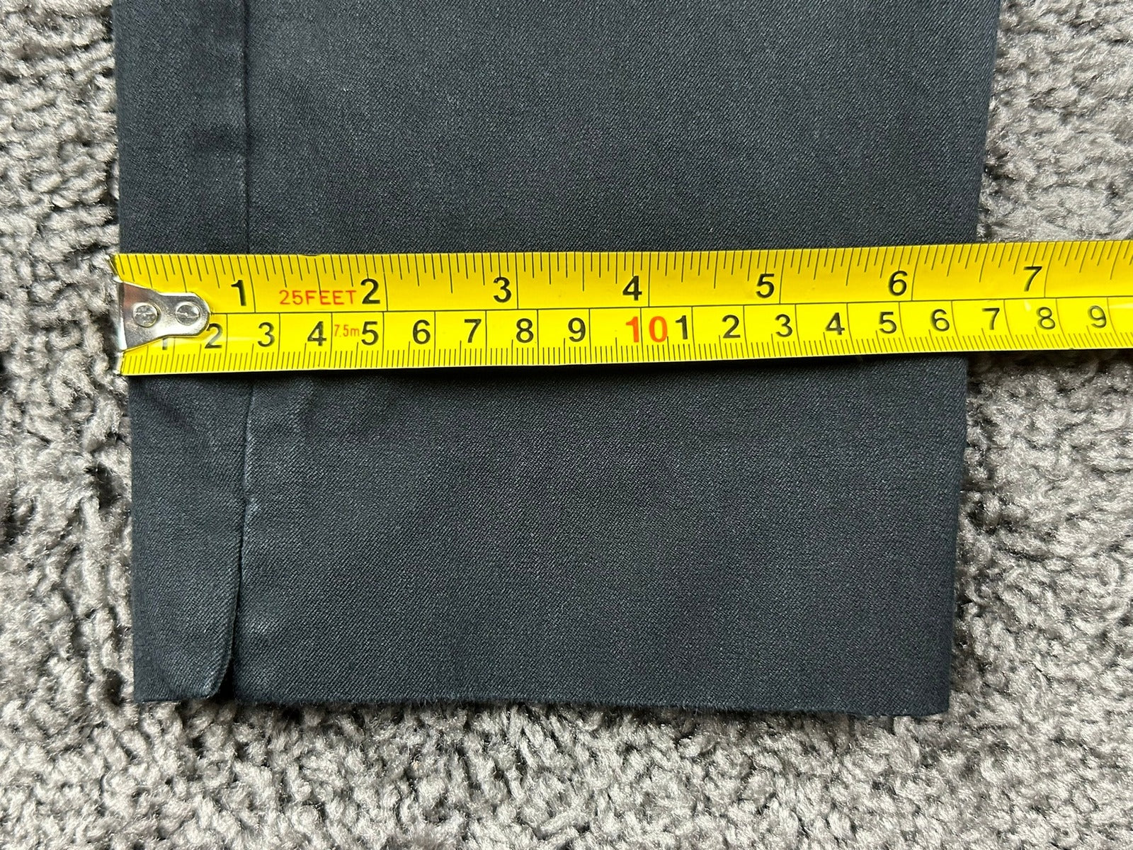 Talbots Chatham Ankle Pants Womens Size 8 Black Stretch Slim Leg Work Career