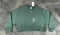 Nike Essential Collection Womens S Green Oversized Fit Crewneck Sweatshirt NWT