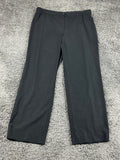 Armani Collezioni Womens Black Wide Leg Dress Pants Made in Italy Sz 16