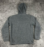 Nixon Press Pullover Hoodie Mens Charcoal Heather Gray Sweatshirt Sz Medium