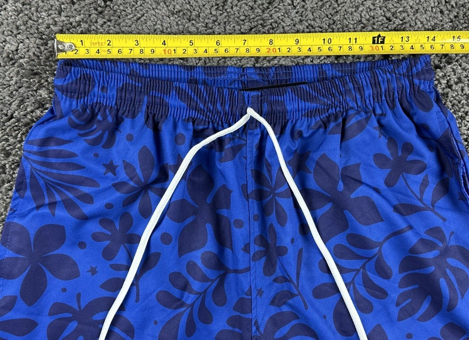 US Air Force Board Shorts Swim Trunks Hawaiian Floral Ombre JWM USAF 2XL NWT