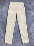 American Eagle Carpenter Pants Women's Khaki High Rise Straight Sz 2