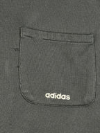 Vintage 2004 Adidas Track Jacket Mens Black White 3 Stripes Y2K Full Zip Sz 2XL