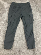 WXYZ Los Angeles Men's Tech Cargo Jogger Pants Black Drawstring Utility  Size L