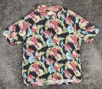 Tommy Bahama "With Bells On" Silk Christmas Camp Shirt Holiday Hawaiian Sz 2XT