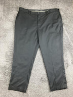 Oak Hill Dress Pants Men's Black Comfort Stretch Waist Big Tall Sz 48x32