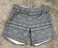 Freeballers by Meripex Apparel Mens L Grey Aztec Lined 8" Athletic Shorts