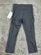 Athleta Ultimate Stash Pocket Capri Leggings Women XS Black High Rise NWT