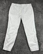 Outerknown Mens Beach Trouser Pants Gray Hemp Cotton Button Fly Sz 31