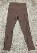 Lululemon Align High Rise Pant 25" French Press Brown Nulu Yoga Leggings Sz 6