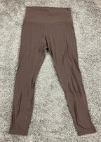 Lululemon Align High Rise Pant 25" French Press Brown Nulu Yoga Leggings Sz 6