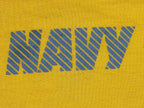 Navy Physical Fitness Uniform Reflective T-Shirt Yellow Small USA Military PT