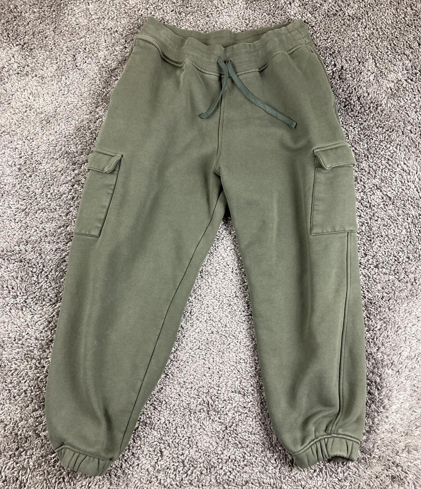 Oner Active Cargo Joggers Women's Olive Green Sweatpants Sz L