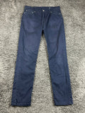 Levis 511 Mens Slim Fit All Seasons Tech Stretch Pants Navy Blue Chino Sz 30x32