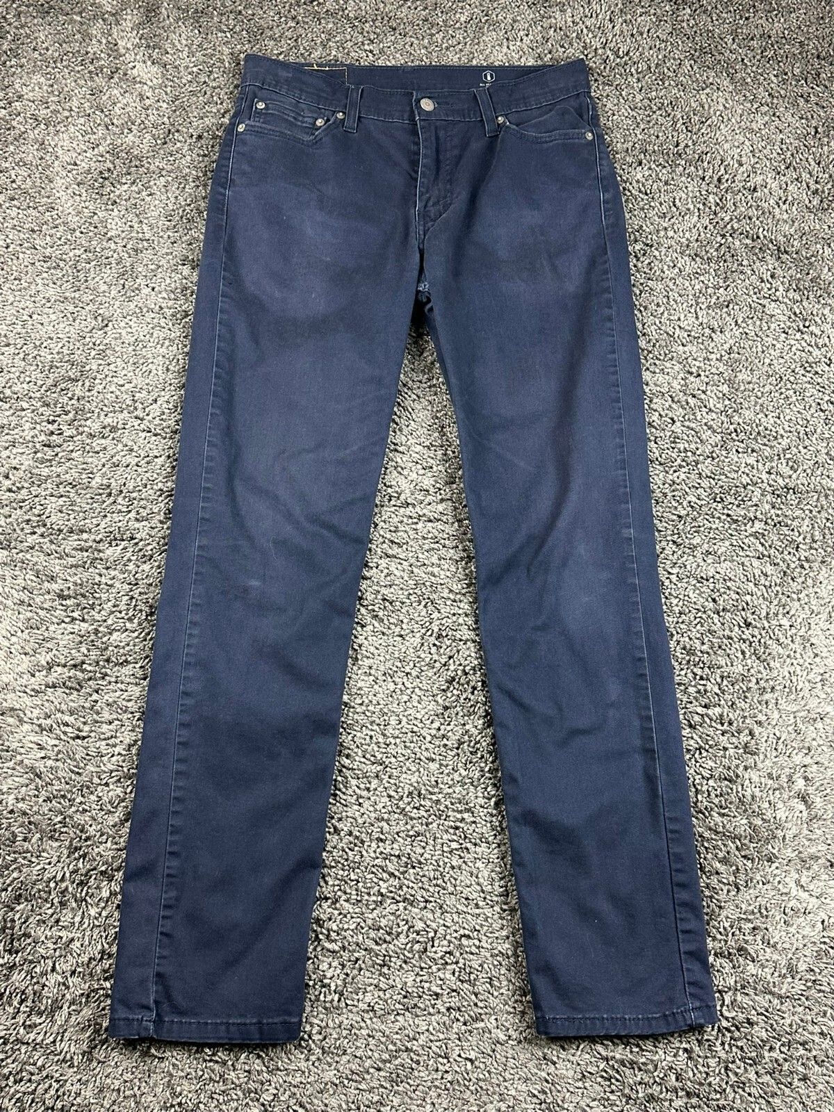 Levis 511 Mens Slim Fit All Seasons Tech Stretch Pants Navy Blue Chino Sz 30x32