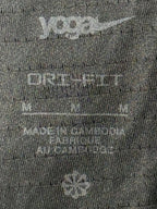 Nike Yoga Dri-FIT Pants Mens M Black Textured Lined Joggers Tapered Move Zero