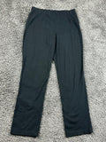 LL Bean Perfect Fit Pants Women's Medium Regular Black Cotton Lycra Straight Leg