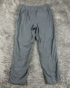 Caslon Womens Gray Linen Blend Elastic Waist Casual Pull On Pants Sz XS