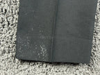Zara Man Dress Pants Mens 36x32 Black Ribbed Pinstripe Trousers Flat Front