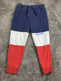 Polo Sport Ralph Lauren Sweatpants Men's Colorblock Joggers Red White Blue Sz M