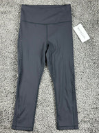 Athleta Ultimate Stash Pocket Capri Leggings Women XS Black High Rise NWT