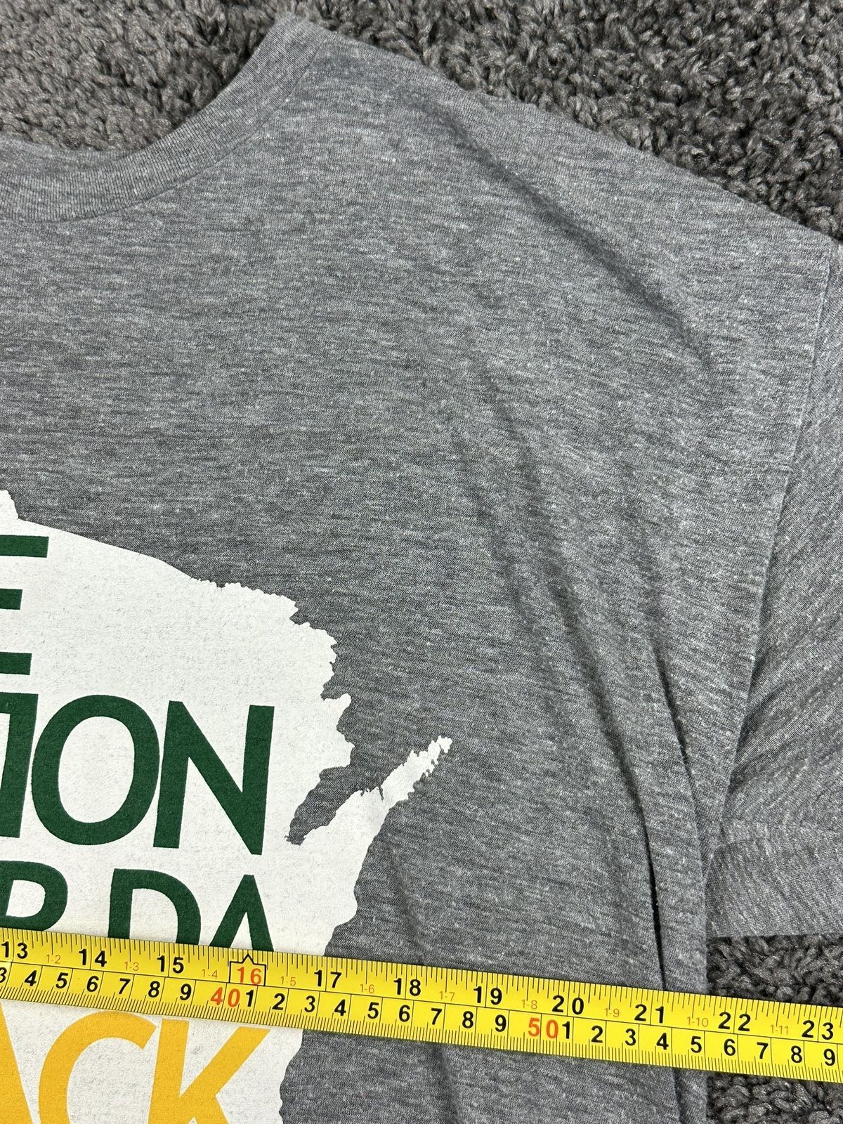 American Apparel Green Bay Packers One Nation Fer Da Pack Tri Blend Shirt Sz XL