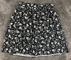 Folter Skeleton Cat Skirt Glow In The Dark Halloween Gothic Rockabilly Sz 4X
