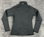 Patagonia Better Sweater Jacket Womens  Black Full Zip Fleece Embroidered Sz S