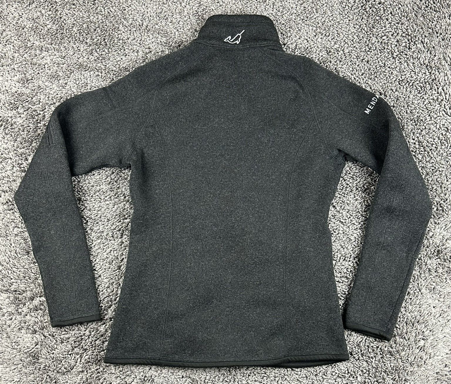 Patagonia Better Sweater Jacket Womens  Black Full Zip Fleece Embroidered Sz S