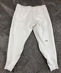 Adidas ZNE Pants Mens White AEROREADY Tapered Joggers Sweatpants Sz XL