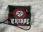 Tribal Gear Streetwear Graphic T Shirt Mens L Heather Gray
