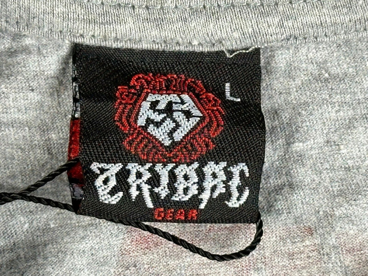Tribal Gear Streetwear Graphic T Shirt Mens L Heather Gray