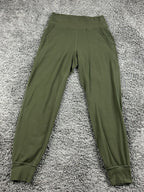 Lululemon Womens Align High Rise Jogger 28" Inseam Dark Olive Green Yoga Size 6