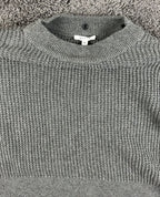 VETTA Capsule Organic Cotton Waffle Knit Crewneck Sweater Size XS Luxury
