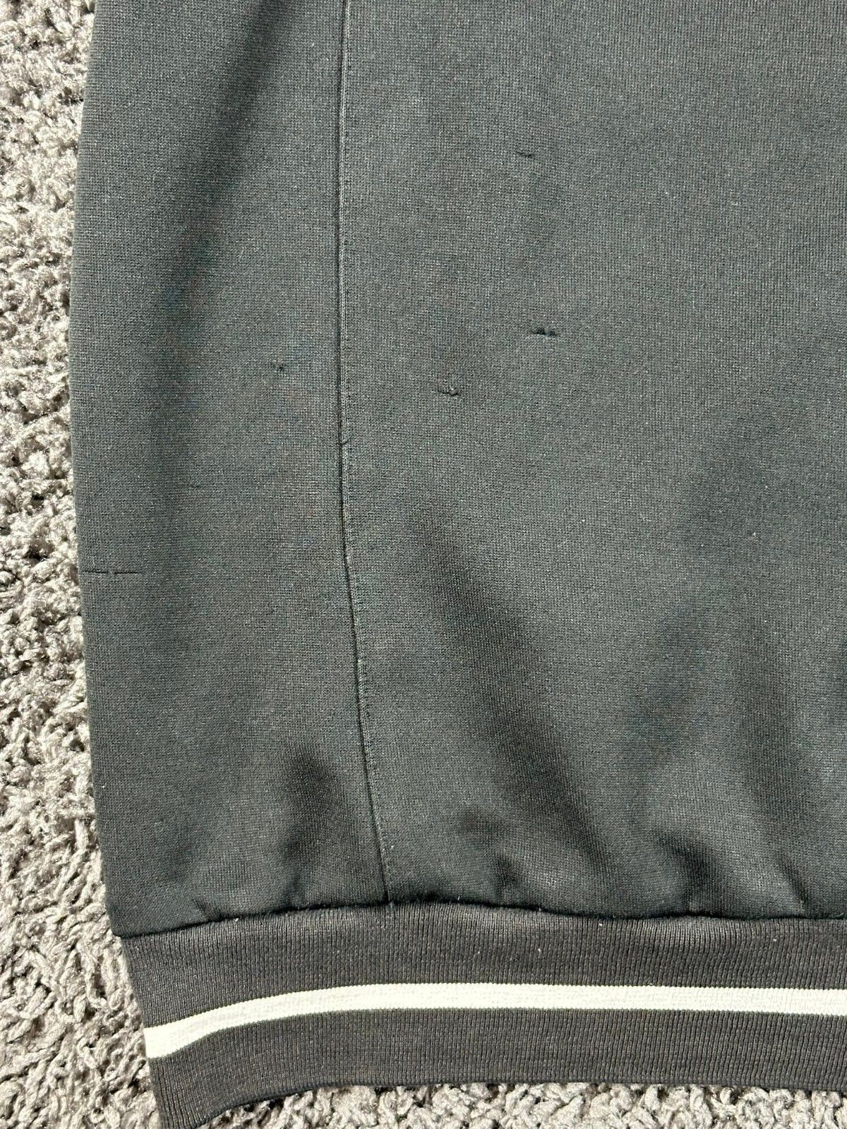 Vintage 2004 Adidas Track Jacket Mens Black White 3 Stripes Y2K Full Zip Sz 2XL