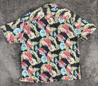 Tommy Bahama "With Bells On" Silk Christmas Camp Shirt Holiday Hawaiian Sz 2XT