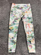 prAna Pillar Printed Leggings  Abstract Geometric Activewear Yoga Pant Sz Small