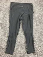 Athleta Salutation Stash Pocket II 7/8 Tight Women's Black Leggings Sz Large