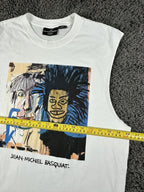 Jean-Michel Basquiat Andy Warhol Cotton On Mens M White Graphic Tank Top