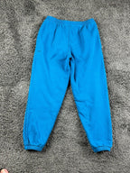 PANGAIA Track Pants Small Blue Organic Cotton Sweatpants Joggers Cuffed 365