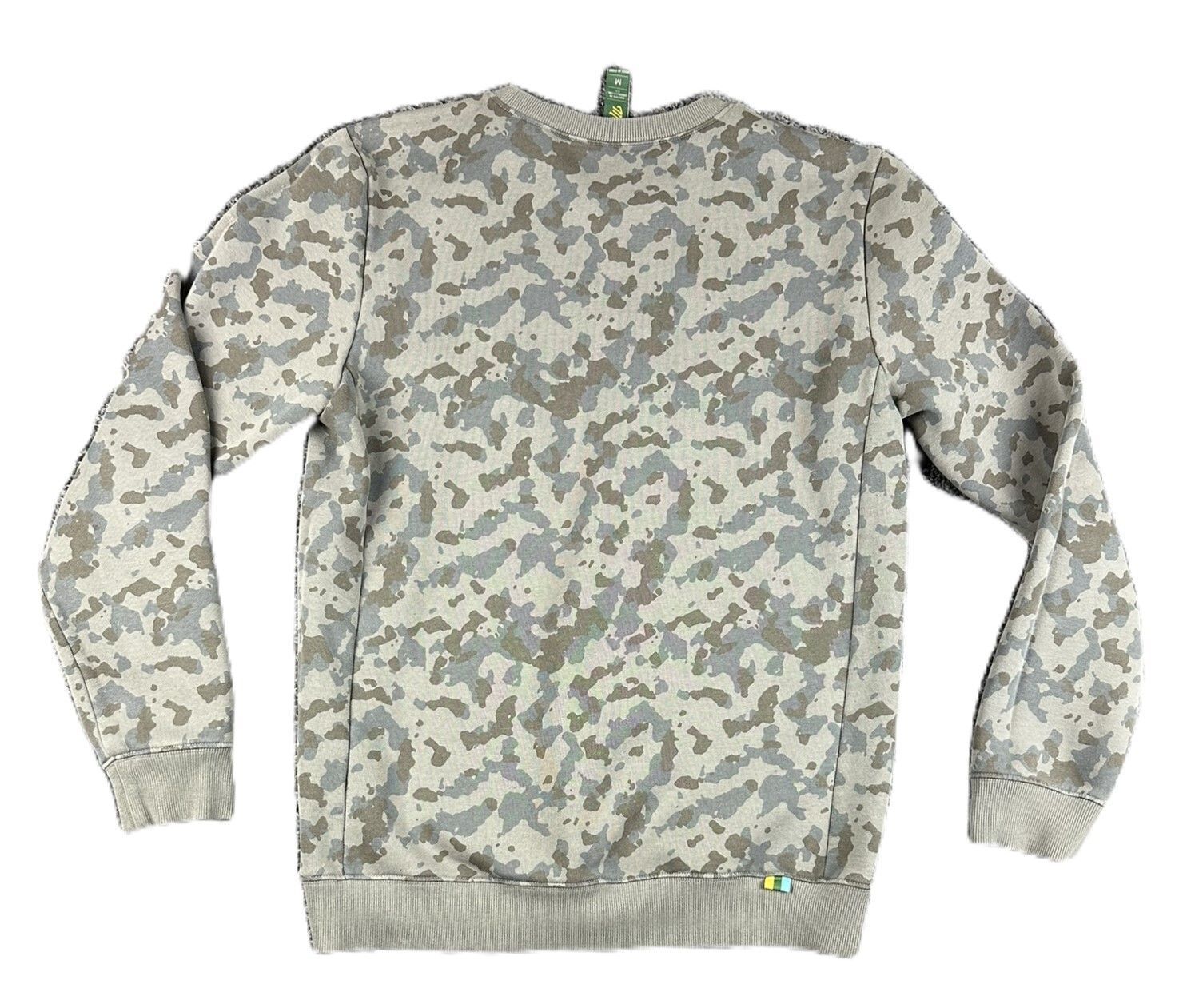 Marsh Wear Mens Camo Crewneck Sweatshirt Camouflage Fleece Pullover Hunting Sz M