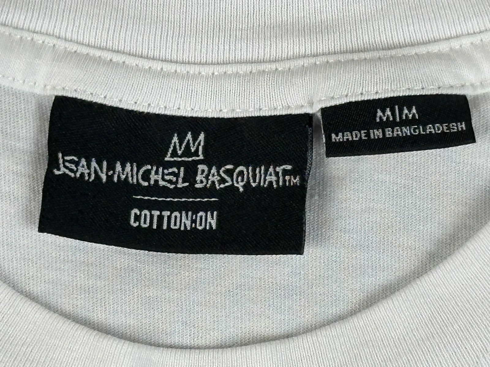 Jean-Michel Basquiat Andy Warhol Cotton On Mens M White Graphic Tank Top