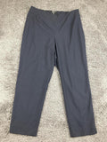 Talbots Woman Hollywood Fit Pants Navy Blue Straight Leg Pull On Stretch Sz 16W