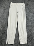 Athleta Brooklyn Mid Rise Ankle Pant Beige Lightweight Stretch Travel Sz 0
