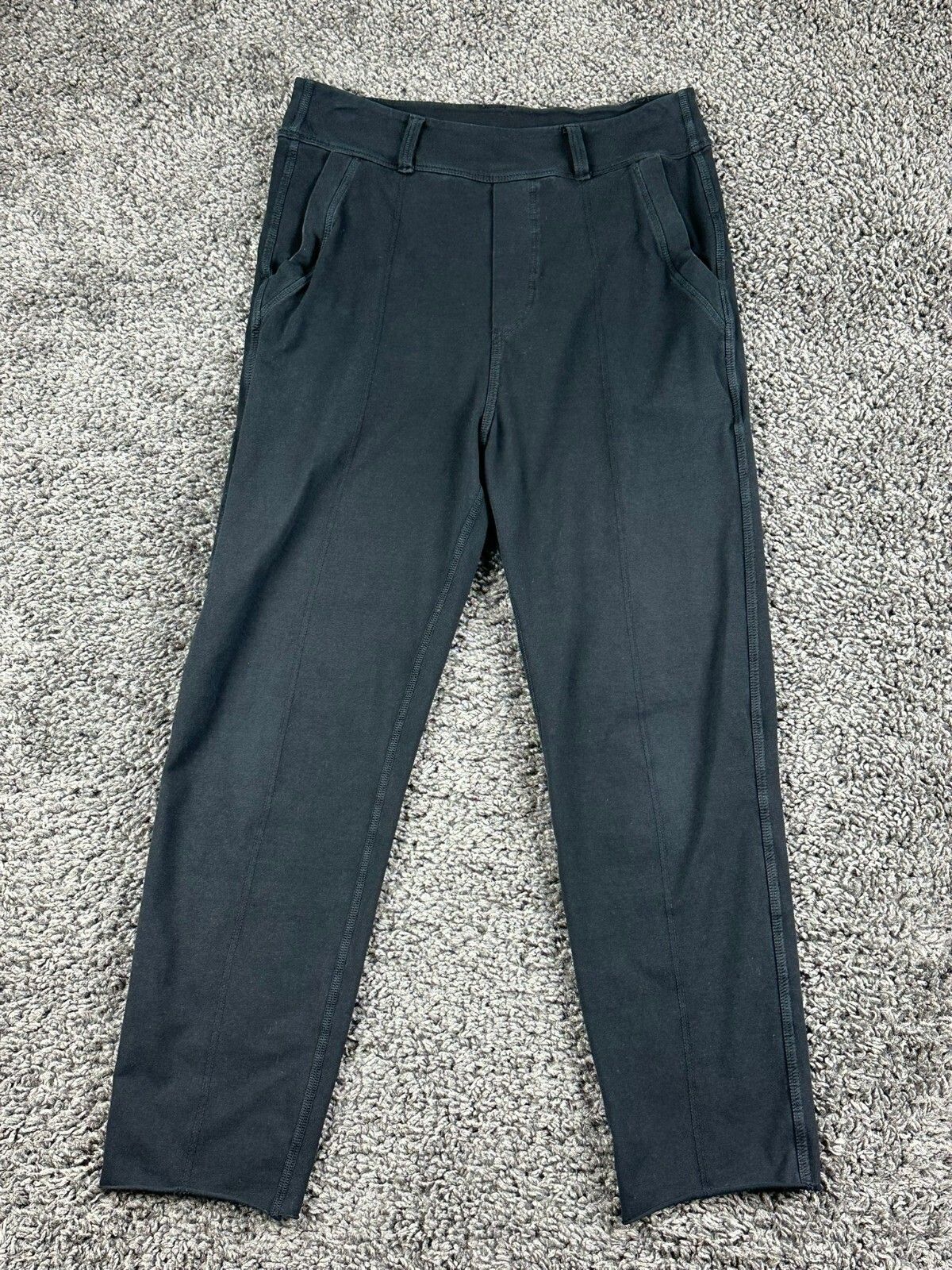 Frank & Eileen Tee Lab Murphy Billion Dollar Pant Black Stretch Crop Leggings S