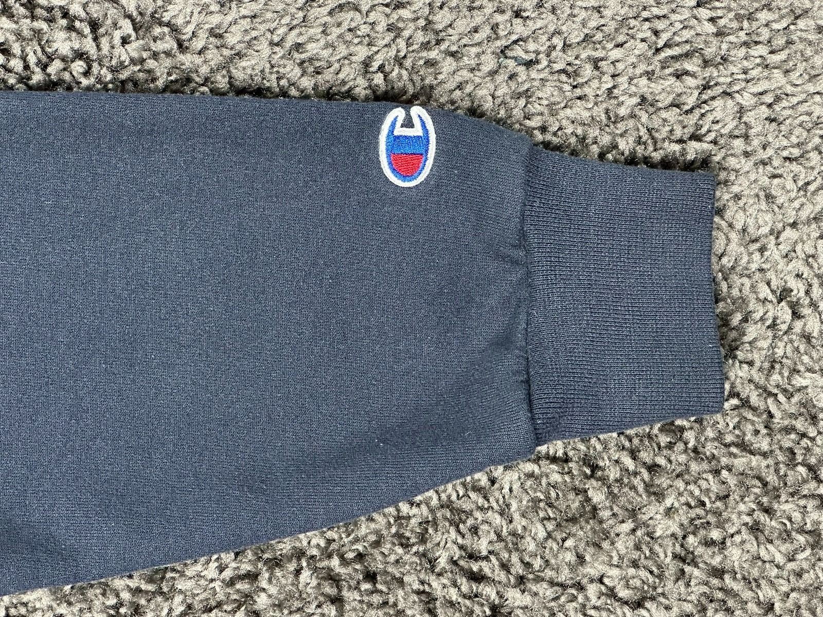 Champion UC Berkeley Mens Small Sweatshirt Navy Gold Eco Fleece Crewneck Y2K