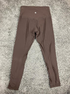 Lululemon Align High Rise Pant 25" French Press Brown Nulu Yoga Leggings Sz 6