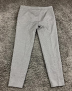 HUGO Hugo Boss Hevas Slim Fit Dress Pants Women’s 6 Grey Micro Check Cropped