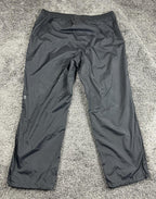 NWT MEC Aquanator Rain Pants Black Pertex Shield Waterproof Hiking Shell XXL NWT